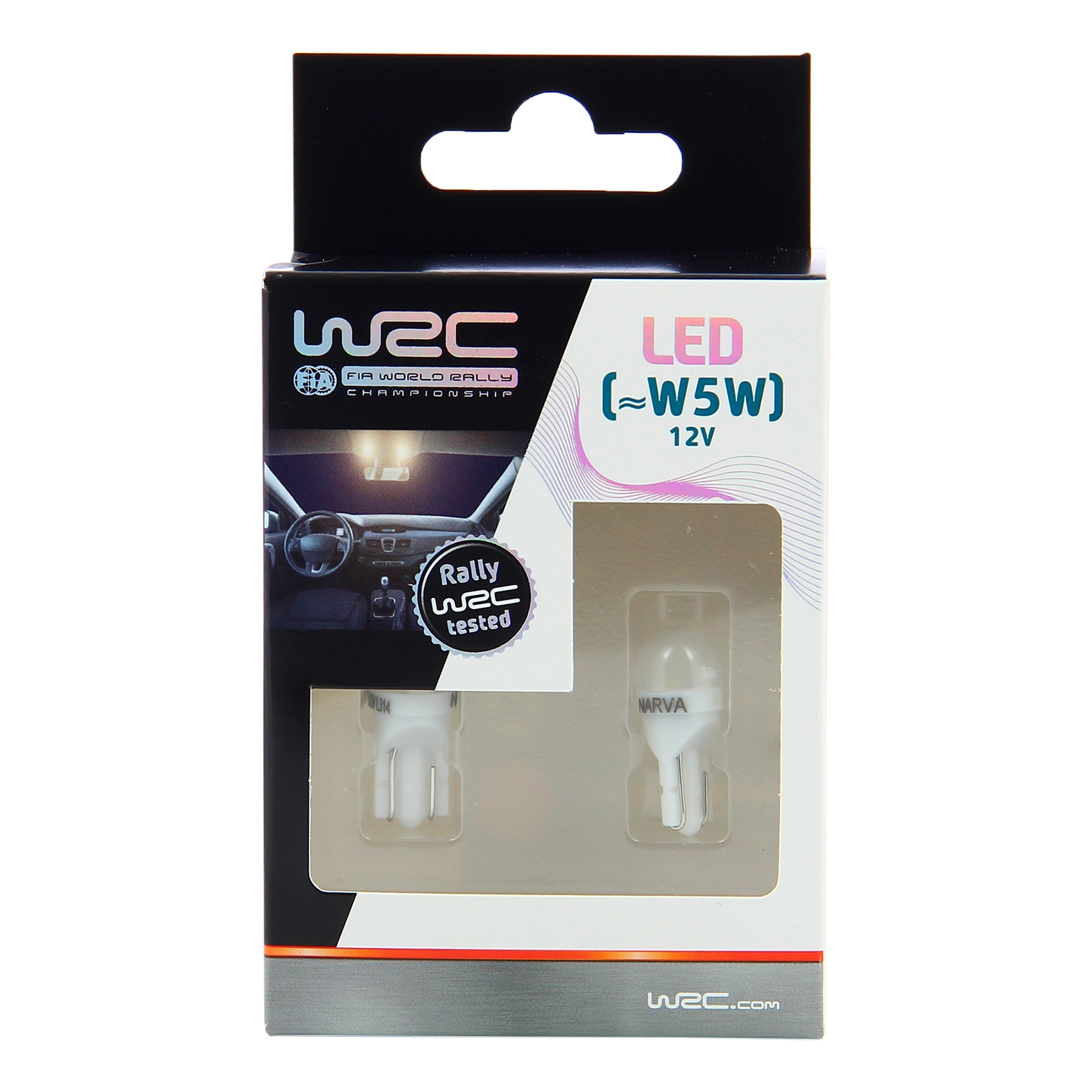 WRC 2 ampoules LED T10 (W5W)