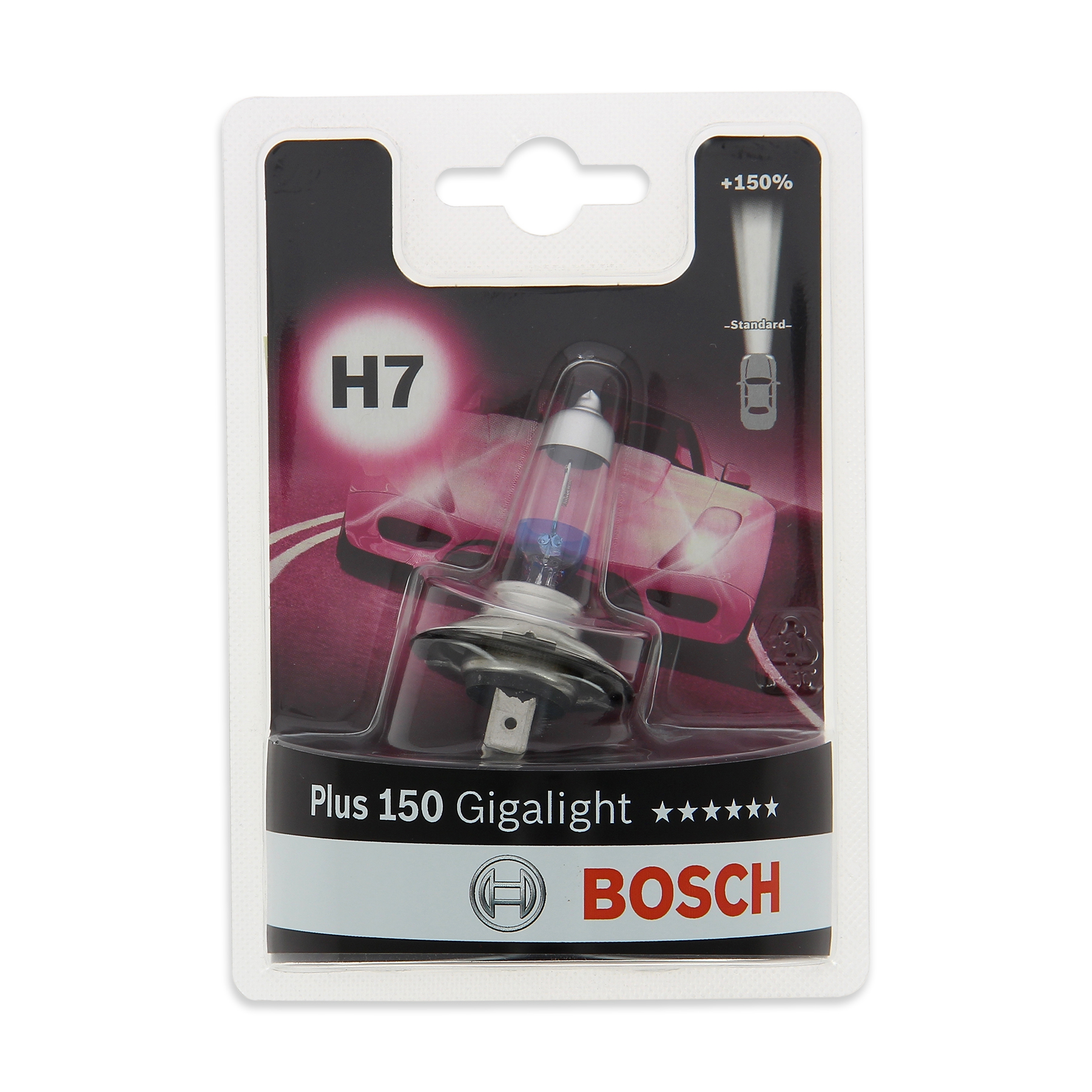 BOSCH 1 H7 Giga +150  55W