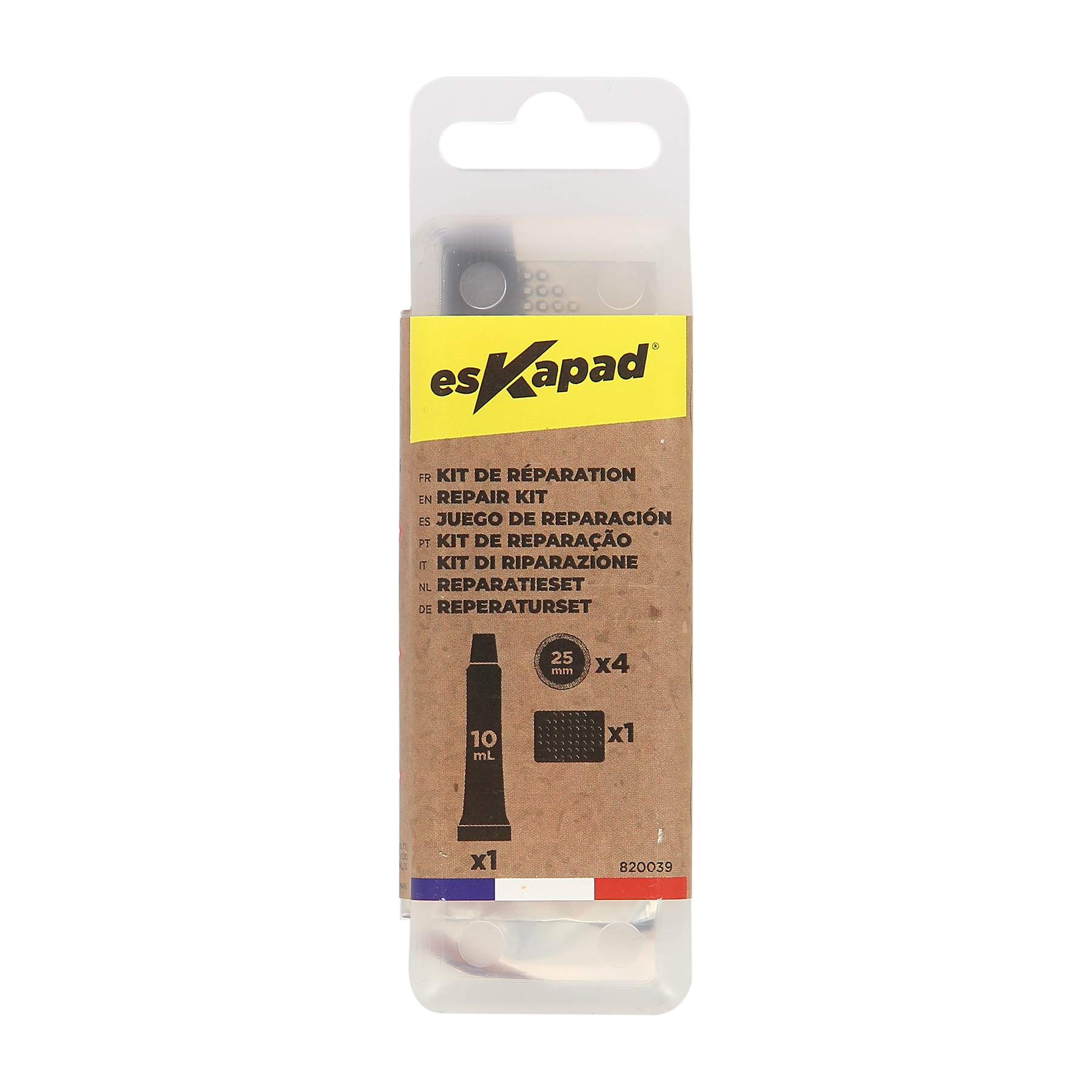 esKapad Kit répa. 4pcs+colle